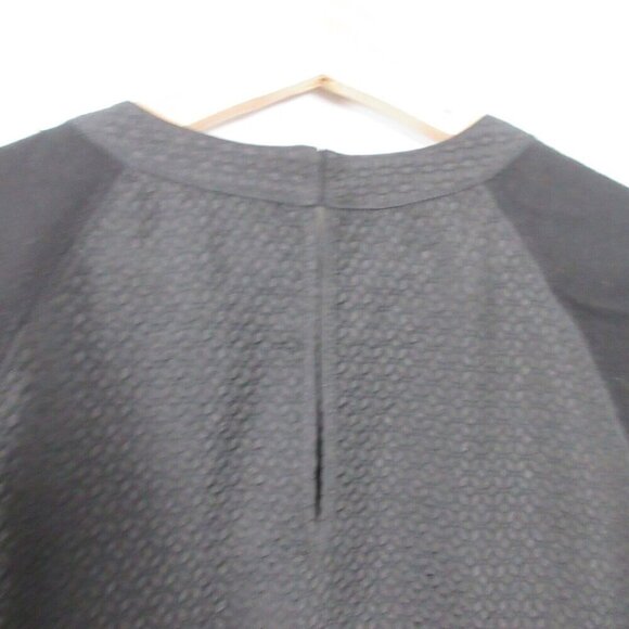 Club Monaco Womens Sleeveless Top Black Wool Textured Luxury Blouse S 112 - Picture 6 of 12